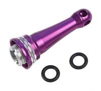 Jonikuper Tornillo de soporte de equilibrio de carrete de pesca de 11,7 mm compatible con Daiwa Fuego, Tatula, Prorex, Luvias, Alphas Air TW, juego de 3 piezas en morado, plata, gris (morado)