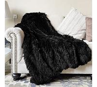 JONIYEAR Manta de Pelo sintético Extra de 2.8 Pulgadas de Largo y esponjosa de 50 x 60 Pulgadas, Manta de Lujo Suave y Decorativa para sofá, Manta de Felpa acogedora para sofá Cama, Bonita Manta para