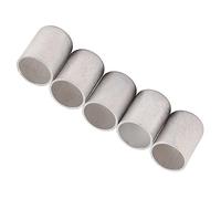 Jonlaki 20 Piezas de Cubierta de Junta de Acondicionamiento, Cubierta de Conector de Tubo de Manguera de CA de Aluminio, Accesorio de Tubería para Vehículos de 3/8 Pulgadas (6/8 pulgadas)