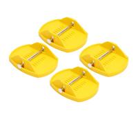 Jonlaki 4 Almohadillas de Alta Resistencia para Patas de Vehículos Recreativos, Almohadillas Estabilizadoras Que Evitan Que Se Hundan en Autocaravanas y Vehículos de Camping, con