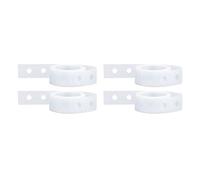 Jonlaki 4 Cajas de Etiquetas de Refuerzo Autoadhesivas Transparentes para Hojas Sueltas, Protectores de Agujeros para Uso Escolar y Artesanal