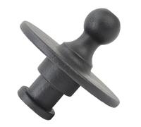 Jonlaki Adaptador de Cuello de Cisne Forjado de 2 Pulgadas a -5/16 Pulgadas, Acero Endurecido OE 2085295 para Quinta Rueda de Remolque de Tractor