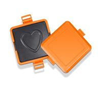 Jonlaki Bandeja para Hacer Desayunos en Microondas, Bandeja para Verduras y Parrilla para Cocinar Rápidamente Deliciosos Refrigerios y Comidas Fáciles de la Mañana (Tipo 2)