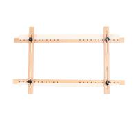 Jonlaki Bastidor de Bordado de Madera de 60x100cm para Costura y Manualidades con Fácil Montaje y Diseño Espacioso