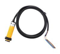 Jonlaki BERM Interruptor Fotoeléctrico Sensor de Proximidad Tipo Difuso NPN NO DC 10-30V E3F DS10C4 con LED y Chip de Sensor