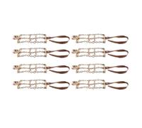 Jonlaki Cadena de Nieve para Neumáticos, Cadena de Nieve Antideslizante, de Neumáticos Antideslizante, de para Automóviles, de Tracción de, Tracción de Ruedas Ch 8 Paquetes de Cadenas de para