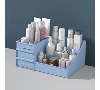 Jonlaki Cajón de Almacenamiento de Maquillaje Tipo de Cajón de Gran Capacidad Productos de Cuidado de la Piel Case de Contenedores para la Oficina en Casa (Tamaño Extra Grande 35.5 * 22.5 * 16.5)