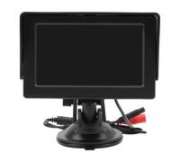 Jonlaki Cámara para Automóvil de bebé, ángulo de Visión Amplio de Grado Nocturno de 4,3 Pulgadas, Espejo de Asiento Orientado hacia Atrás con Rotación de 360 grados, con Fácil (Sin cable USB)