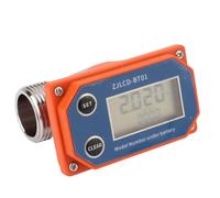 Jonlaki Caudalímetro Digital de Acero Inoxidable con Pantalla Electrónica para Mediciones Precisas en Aplicaciones Industriales y de Riego