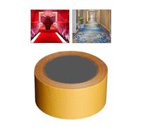 Jonlaki Cinta Adhesiva Transparente Fuerte de 2 Caras a Base de Tela para un Fácil Montaje - para Alfombras, Alfombras y Superficies (20mm*50m)