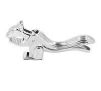 Jonlaki Clamp/Holder para Galleta de Nuez de Aleación de Zinc con Forma - Cascanueces Multiusos para Castañas, Nueces y Más - Ergonómico para un Uso Fácil y Durabilidad