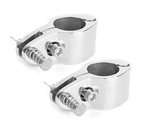 Jonlaki Clip Deslizante de Mandíbula, Mandíbula con Bisagra, Herrajes de Montaje para Barcos, Pasador de Barco, Abrazadera de Leva, Diapositiva de Marina, Acero Inoxidable 2 Piezas Clip Deslizante