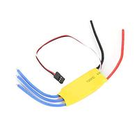 Jonlaki Controlador de Velocidad del Motor sin Escobillas 30A ESC con Programación de Usuario, Corte de bajo Voltaje y Avance/Retroceso para RC