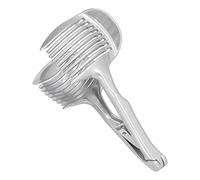 Jonlaki Cortador Manual de Cebollas y Cítricos de Aleación de Aluminio, Herramienta de Cocina Multifuncional para Frutas y Verduras, Segura Fácil de Usar