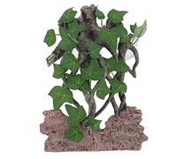 Jonlaki Decoración de árbol Trepador de Reptiles Premium para Terrario y Acuario, Rama Naturalista con Ventosas para Mayor Seguridad