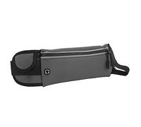 Jonlaki Fanny Sports Fanny Pack, Impermeable y Ultrafino, Bolsa de Cintura para Correr Multifuncional para Fitness y Maratón, Hecho con Neopreno Resistente (Gray)