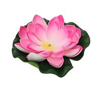 Jonlaki Flower Solar, Fuente Solar para Baño de Pájaros, Energía, Bomba de Fuente de Flores, Flotante para Baño de Pájaros Sol Flower, .4W con Energía para Estanque de Jardín Aq