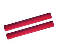 Jonlaki Fundas para Manijas de Puertas de Refrigerador, Suaves y Respetuosas con la Piel, Protector Elegante para Horno y Microondas, Color Gris Claro, 2 uds. (rojo)