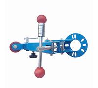 Jonlaki Herramienta de rodillo: Herramienta de Reparación de Arcos de Rueda de Acero Grueso y Resistente para Automóviles y Camionetas Ligeras