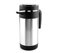 Jonlaki Hervidor Eléctrico de Acero Inoxidable para Coche, 1000ML, para café y té, Calefacción Portátil de 12V con Apagado Automático