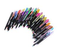 Jonlaki Juego de Bolígrafos de Gel de 48 Piezas con Purpurina, Neón, Gouache y Tinta Metálica para la Escuela, el Arte y los Proyectos