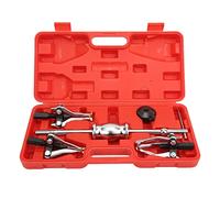 Jonlaki Juego de Extractores de Martillo Deslizante de 3 Mordazas, 5 uds., Herramientas de Extracción de Cojinetes de Engranajes Externos Internos Universales con Caja de Almacenamiento