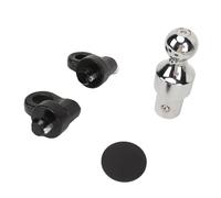 Jonlaki Kit de Cadena de Enganche de Remolque con Cuello de Cisne de 2-5/16 Pulgadas 60692 para Camionetas F-450, 2500, 3500, XD