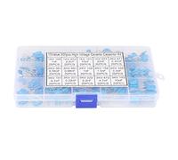 Jonlaki Kit Surtido de Condensadores Cerámicos de 300 Piezas con 15 Valores de 0,1 NF a 22 NF, Ideal para Profesionales y Entusiastas