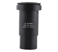 Jonlaki Lente Barlow 5X de Aleación de Aluminio para Telescopios Astronómicos de 0,25 Pulgadas: Mejora la Ampliación con una Distorsión Mínima