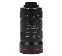 Jonlaki Lente de Cámara Industrial con Zoom HD de 8 MP, Montaje en C, Apertura Manual de 10 a 40 Mm para Aplicaciones de Seguridad CCTV