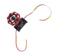 Jonlaki Luz de Válvula en T G1/Steampunk con Cables para Lámpara de Escritorio de Robot Industrial, 12V, 120V, Fácil de Instalar, Diseño Retro