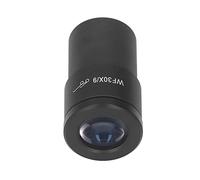 Jonlaki Microscopio Estéreo de Gran Angular de 30mm con Punto de Ojo Alto, Lente de Vidrio óptico WF30X/9 para una Visualización Mejorada