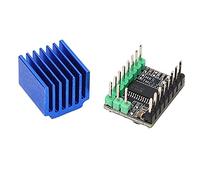 Jonlaki Módulo de Controlador del Motor Paso a Paso, 256 Pasos Micro de bajo Ruido con un Controlador de Motor Paso a Paso del Disipador Térmico, Controlador del Motor Paso a Paso para MKS SGEN L Use