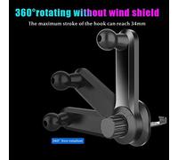 Jonlaki Paquete de 3 Botellas de Vidrio de Perfume para Colgar en el Coche, Ambientador Recargable, con Cubierta y Tapón de Madera (negro8)