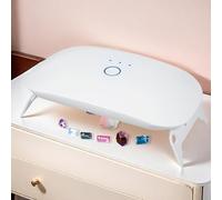 Jonlaki para Curar 24 W Portátil de Doble Longitud de Onda 365 + 395 Nm con Temporizador para Hacer Joyas y Manualidades