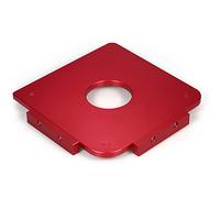 Jonlaki Plantilla Redondeada de Aleación de Aluminio, Plantilla de Radio para Carpintería Precisa, Esquinas de Enrutador R5 R10 R20 R30