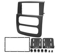 Jonlaki Reemplazo de Moldura de Panel de CD con Marco de Fascia Estéreo para Radio de Coche 2DIN para Camión 2002-2005