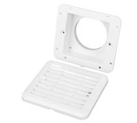Jonlaki Rejilla de Ventilación para Vehículos Recreativos, Rejilla de Salida de Ventilación de Intercambio para Autocaravanas, Remolques, Barcos y Yates, Material ABS para Uso en Exteriores