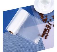 Jonlaki Rollos Selladores de Alimentos Al Vacío de PE para Bolsas de Almacenamiento de Cocina, Seguros para Pinchazos, 3 Tamaños Disponibles, 15 * 500 cm. (15 * 500CM)