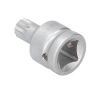 Jonlaki Vaso de Punta de Triple Estría 3/4in20 - Herramienta Universal Anticorrosión para Automóviles y Taladros Eléctricos