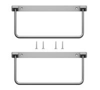 Jonlaki Zapatero Plegable de Aleación de Aluminio para Vehículos Recreativos, para Ahorrar Espacio y Guardar Zapatos con Estilo, 13.1612.2 Pulgadas, Paquete de 4 (2)