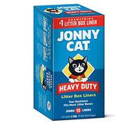 JONNY CAT Revestimientos de caja de arena, resistente, Jumbo, 15 unidades