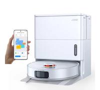 JONR T5 Pro Gen 2 15000Pa Robot aspirador con función de limpieza, potencia de succión (actualización de T5 Pro) con secado al aire caliente, cepillo lateral antienredos, prevención de obstáculos