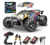JONRRYIN Coche Teledirigido 40KM/H, 1:18 4WD Coche Radiocontrol Alta Velocidad, 2.4GHz Offroad Coche con 2 Baterías 60min, Vehículo Todoterreno RC Crawler para Niños Adultos Cumpleaños Navidad Regalo