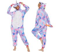 JONRRYIN Disfraces Animales Adulto, Pijama Cosplay Mujer, Disfraces Animales Hombre, Disfraz Cosplay Anime, Disfraz Pijama Adultos, Unisexo Pijama Animal Entero, Carnaval Halloween Onesie Pijamas