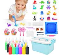 JONRRYIN Kids Aqua Gelz Set, Magic Agua Niños Juguetes Océano, Magic Water Elf 3D Coloridos, Juguetes Educativos para Niños de 5 a 12 años