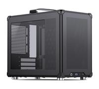Jonsbo C6 MAX - Carcasa para PC (capacidad para GPU de hasta 335 mm, enfriador de CPU de hasta 170 mm, 5 ventiladores)