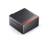Jonsbo Caja PC NV10 ITX, Soporte para Fuente de Alimentación Flexible 1U, Capacidad de 4,5 L, Diseño Compacto y Elegante, Color Negro