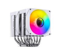 Refrigeración Aire Jonsbo Socket Intel LGA 1700/1200/115X/2011 AMD AM4/AM5 92mm CR-1400 DV2 ARGB Blanco
