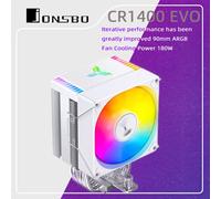 JONSBO CR1400 EVO CPU Cooler 4 heatPipes ARGB PWM Procesador radiador de aire ventilador silencioso para LGA1700 1200 1151 1150 AM4 AM5 CR1400E ARGB Black